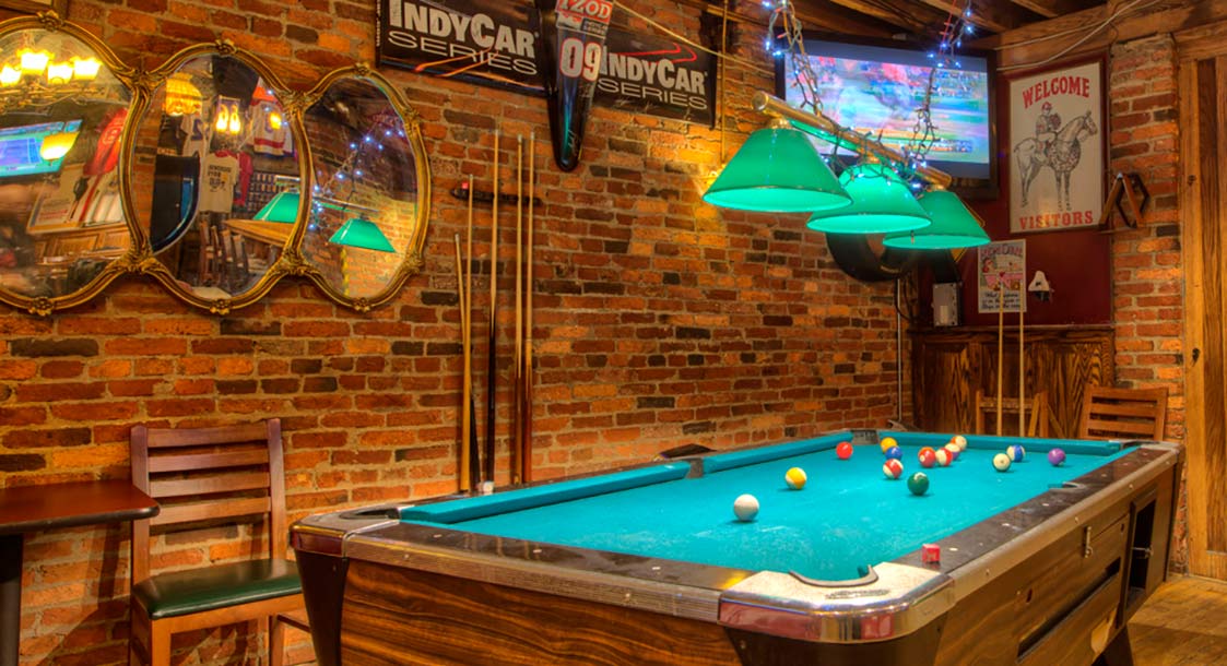 Baltimore Inner Harbor Sports Bar Pool Table